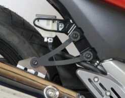 R&G EH0056BK Uitlaatsteun Zwart Suzuki INAZUMA 250