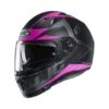 HJC I70 Eluma Motorhelm -Professionele Motorzaak hjc i70 eluma zwart roze d4cc