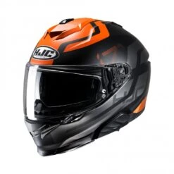 HJC I71 Enta Motorhelm -Professionele Motorzaak hjc i71 enta zwart oranje 735c