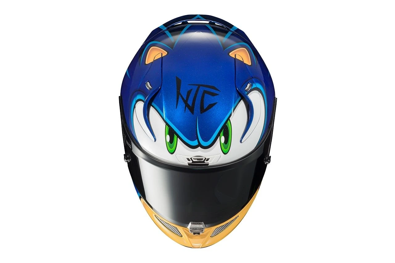 HJC RPHA 11 Sonic Sega Motorhelm 4 HJC RPHA 11 Sonic Sega Motorhelm - Afbeelding 2