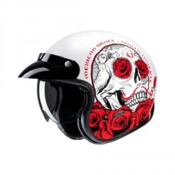 HJC V31 Desto Motorhelm -Professionele Motorzaak hjc v31 desto wit rood 1 5488