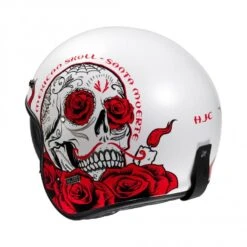 HJC V31 Desto Motorhelm -Professionele Motorzaak hjc v31 desto wit rood 3 94de