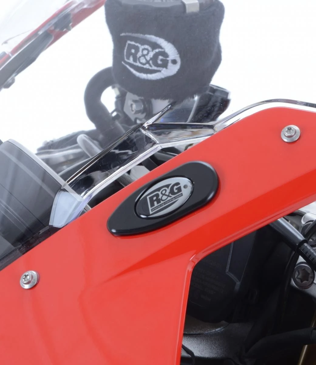 R&G MBP0002BK Spiegelafdekplaat Set Zwart BMW S1000RR 8 R&G MBP0002BK Spiegelafdekplaat Set Zwart BMW S1000RR - Afbeelding 6