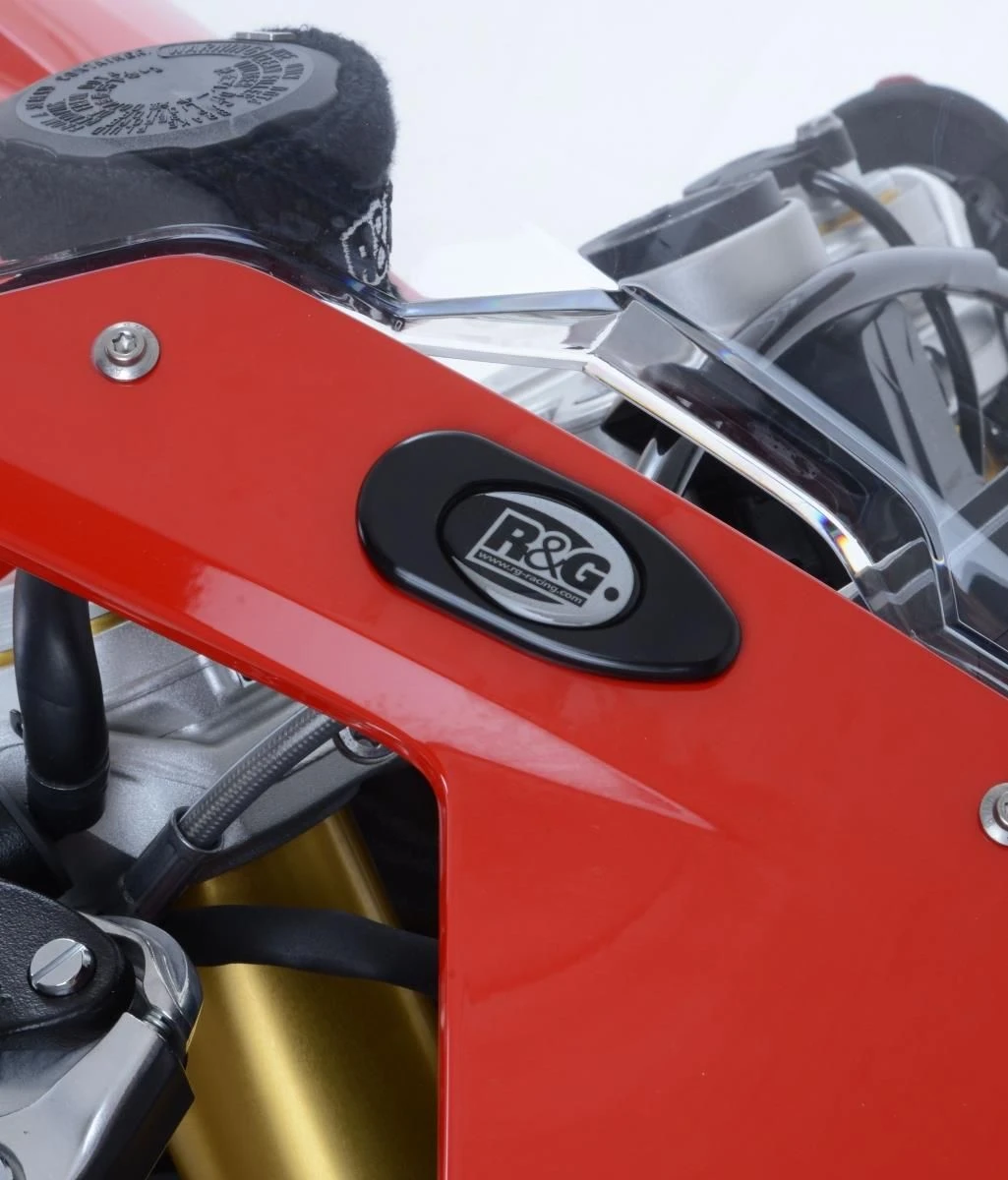 R&G MBP0002BK Spiegelafdekplaat Set Zwart BMW S1000RR 7 R&G MBP0002BK Spiegelafdekplaat Set Zwart BMW S1000RR - Afbeelding 5