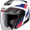 Nolan N40-5 Pivot Motorhelm -Professionele Motorzaak nolan n40 5 pivot wit blauw rood 0f1e