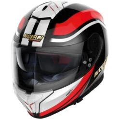Nolan N80-8 50th Anniversary Motorhelm -Professionele Motorzaak nolan n80 8 anniversary rood wit zwart 7635