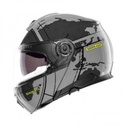 Schuberth C5 Globe Motorhelm 10 Schuberth C5 Globe Motorhelm -Professionele Motorzaak schuberth c5 globe grijs fluo 2 20e8