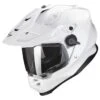 Scorpion-Exo ADF-9000 Air Solid Motorhelm -Professionele Motorzaak scorpion adf 9000 air solid wit 325b