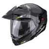 Scorpion ADX-2 Camino Motorhelm -Professionele Motorzaak scorpion adx 2 camino zwart fluogeel e186