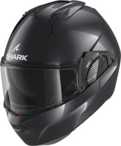 Shark Evo GT Blank Motorhelm -Professionele Motorzaak shark evo gt blank gun metal f28e