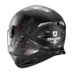 Professionele Motorzaak -Professionele Motorzaak shark skwal 2 led venger zwart rood 2 de2a