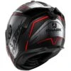 Shark Spartan GT Carbon Kromium Motorhelm -Professionele Motorzaak shark spartan gt carbon kromium rood 28f0