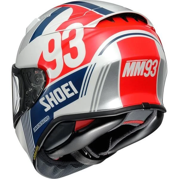 Shoei NXR 2 MM93 Retro TC-10 Motorhelm 3 Shoei NXR 2 MM93 Retro TC-10 Motorhelm